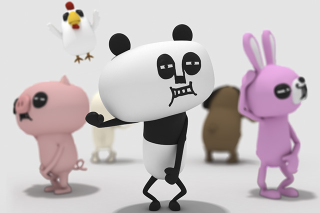 パパンがパンダ!